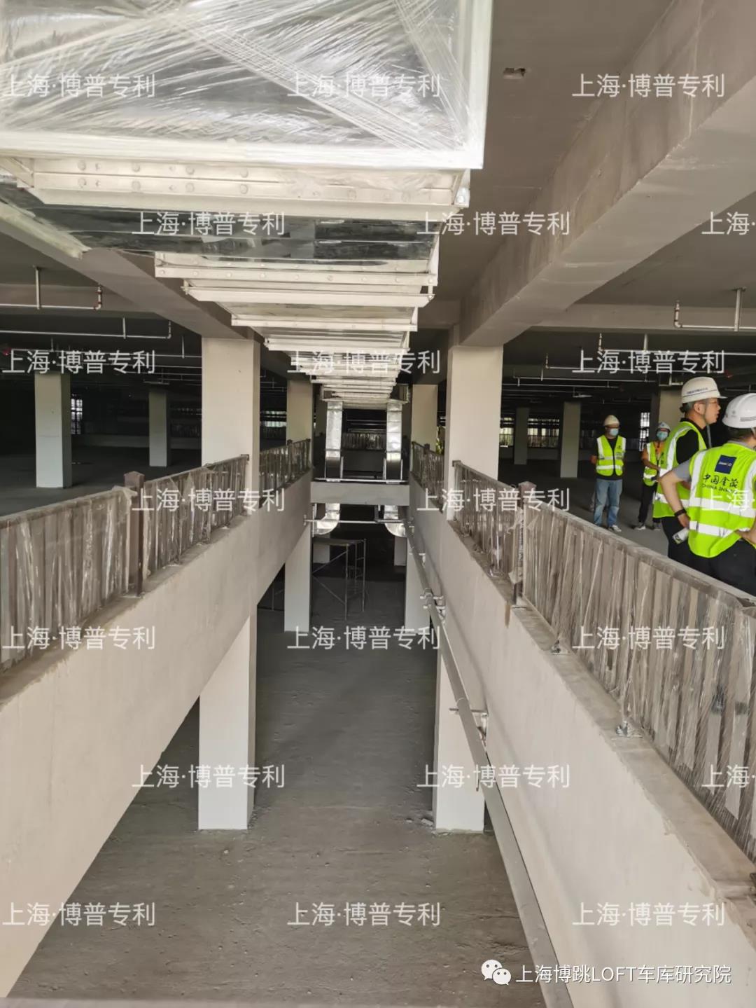 西安恭喜金茂集团第一个LOFT专利车库项目封顶！（限内部参观）