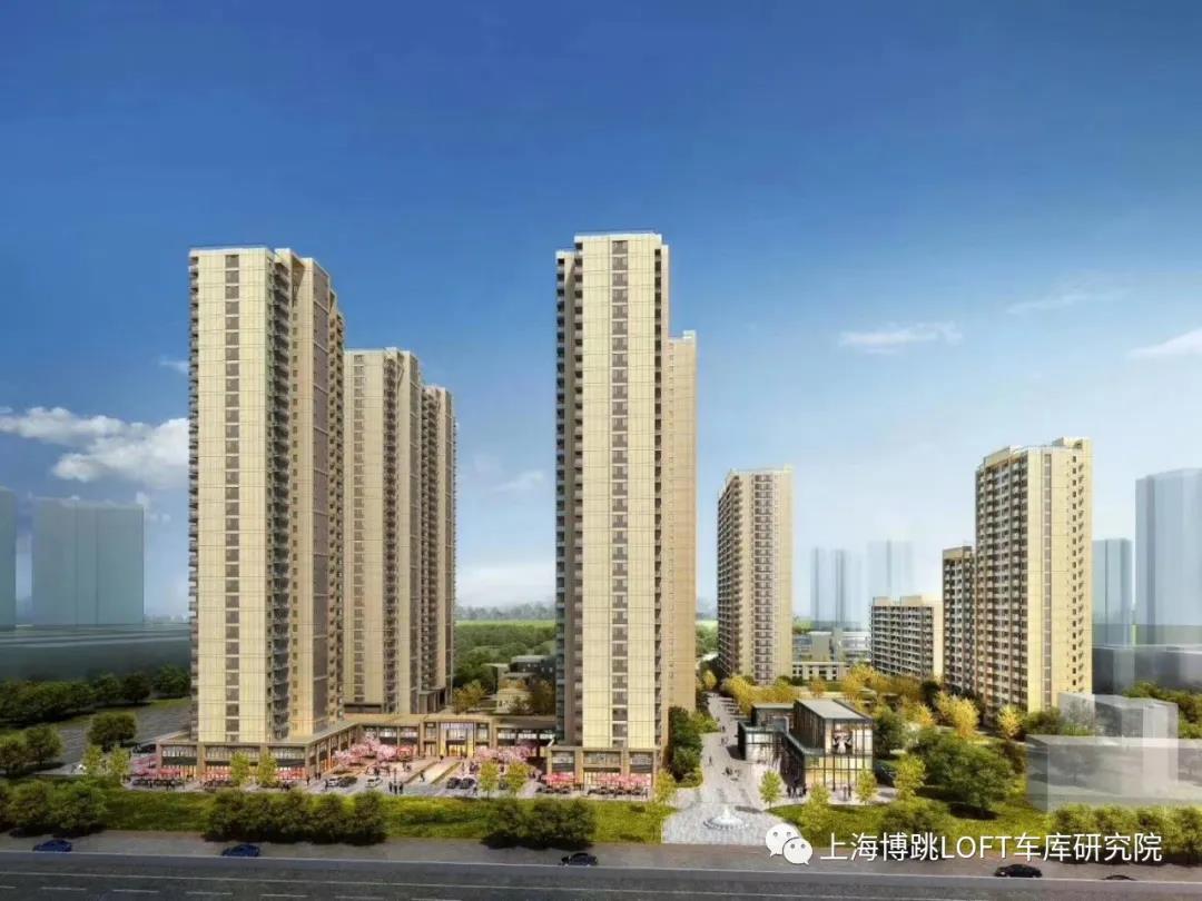 西安采用了LOFT车库武汉当代集团春风十里项目现已结构封顶！